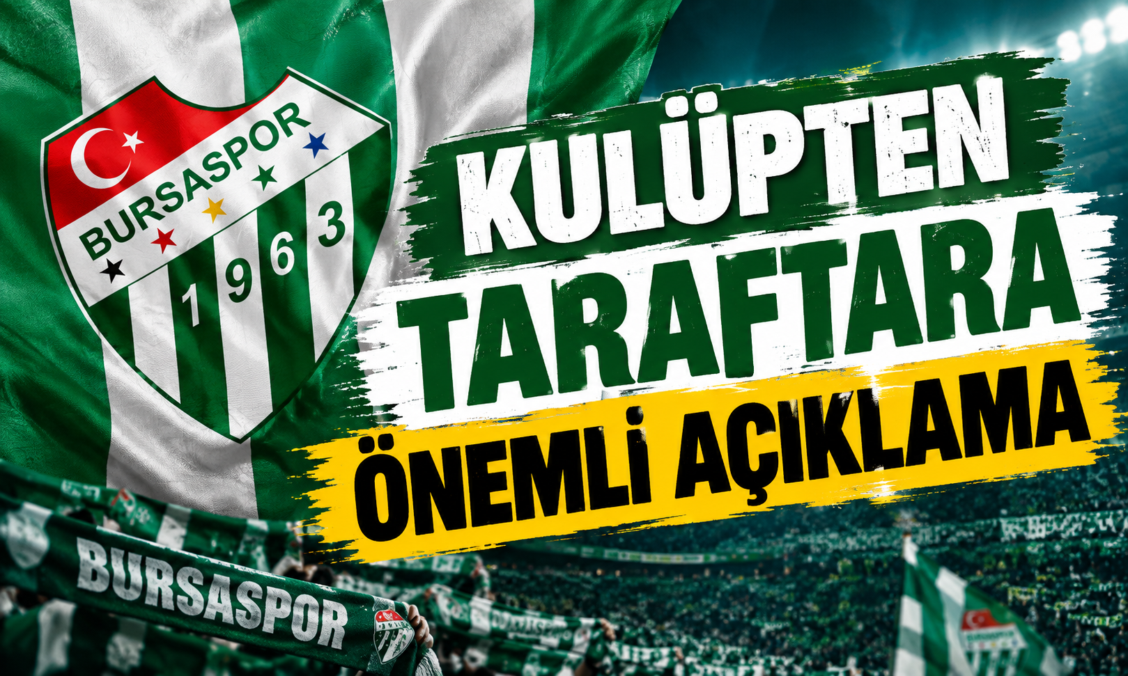 Kulüpten taraftara önemli açıklama