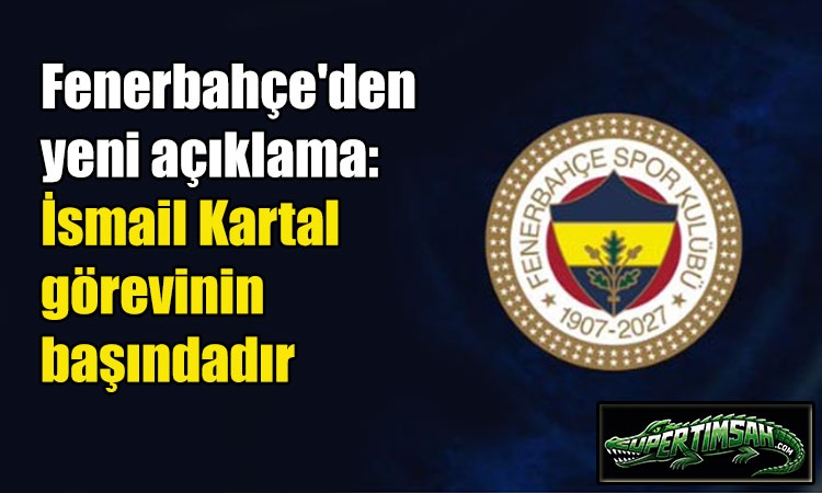 Fenerbahçe'den yeni açıklama