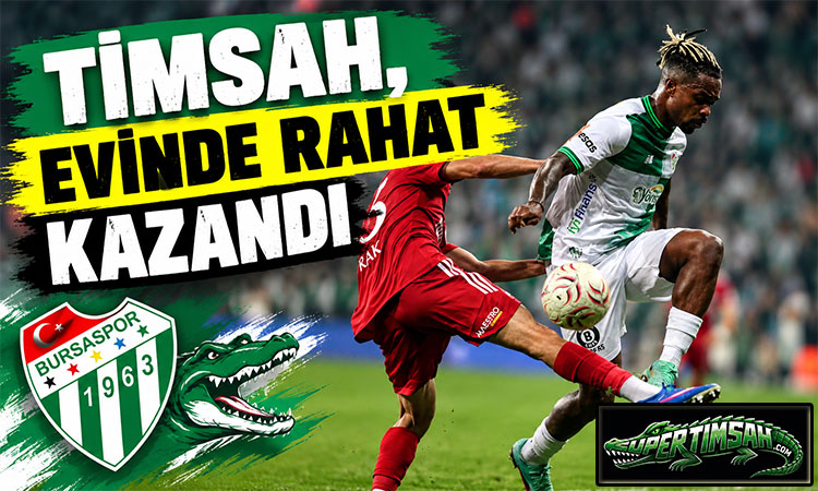 Timsah, evinde rahat kazandı!